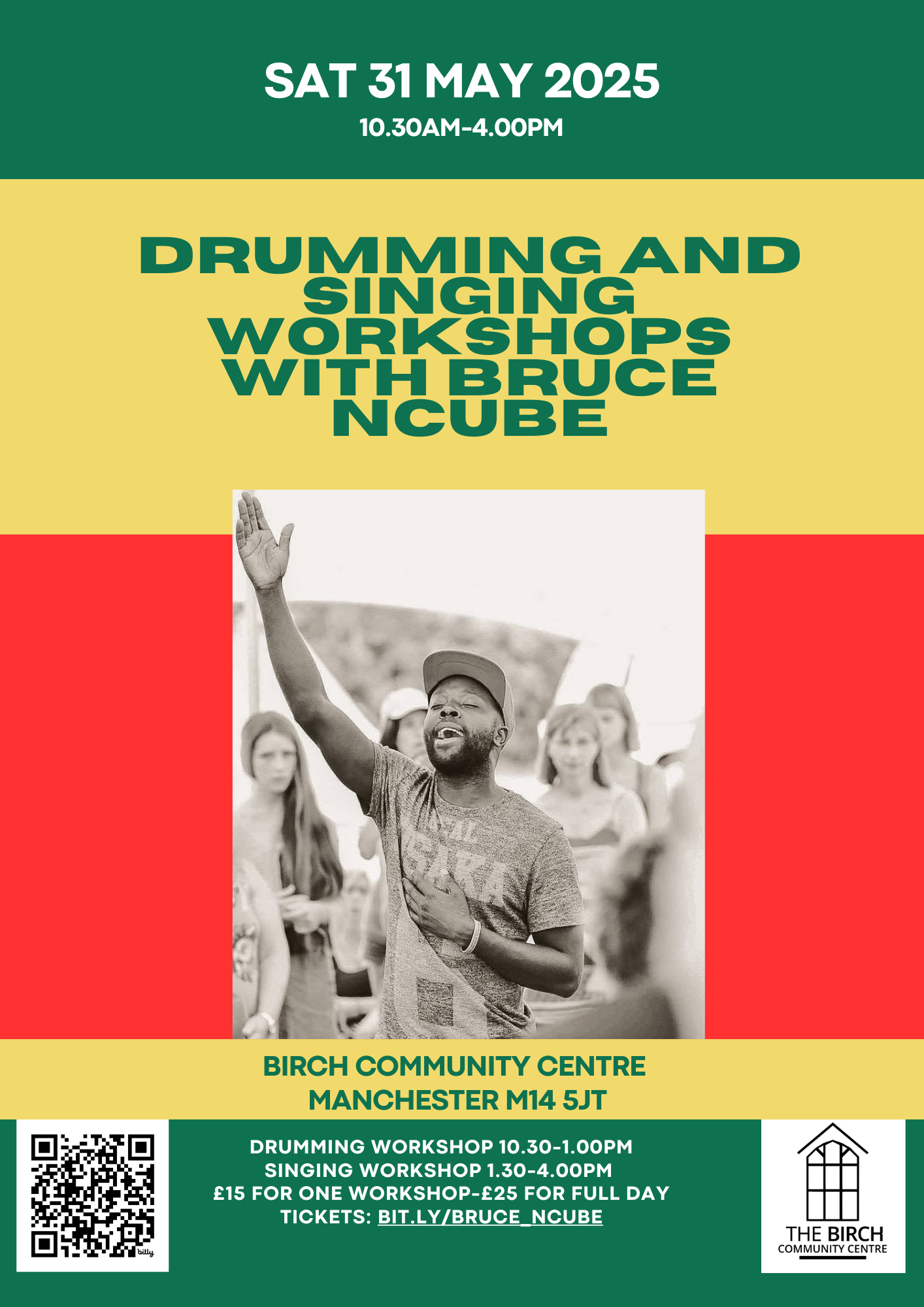 Zimbabwean Drumming and Singing Workshops with Bruce Ncube – Birch ...